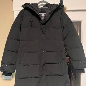 CANADA GOOSE Shelburne Coyote Fur Trim Parka